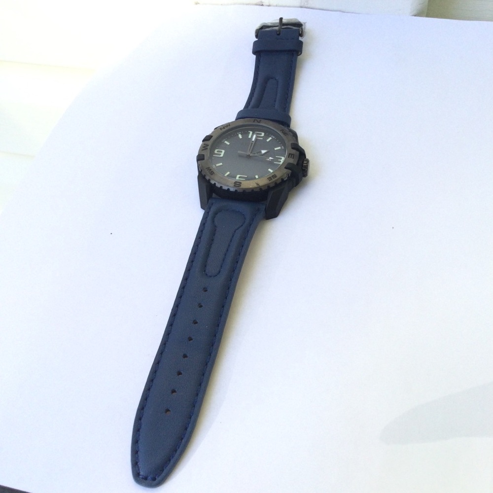 ARGENTI MENS PARADIGM LEATHER SPORTS WATCH